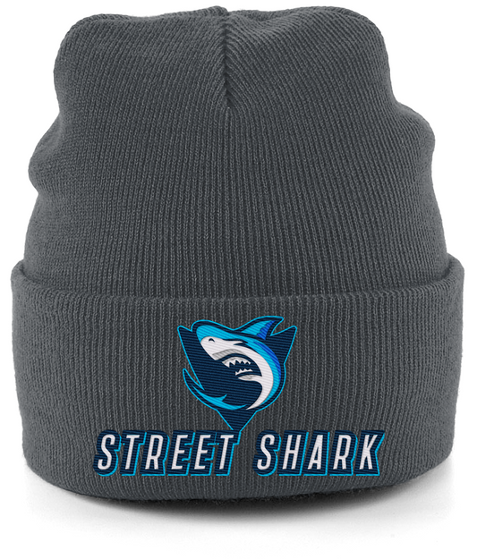 STREET SHARK CUFFED BEANIE (Graphite Grey)