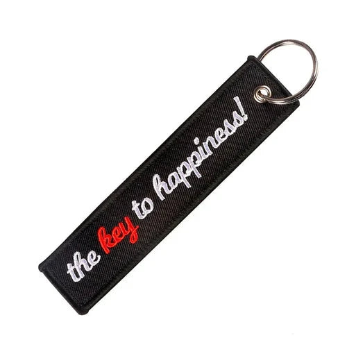 PREMIUM KEY TAG - KEY TO HAPPINESS