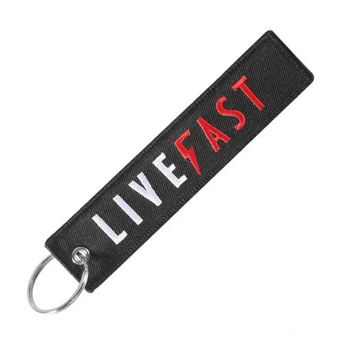 PREMIUM KEY TAG - LIVE FAST