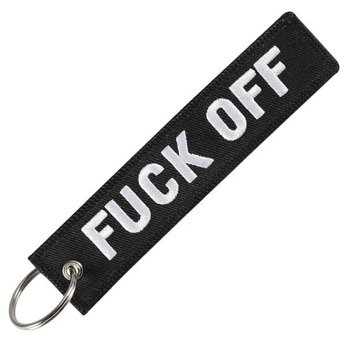 PREMIUM KEY TAG - FUCK OFF