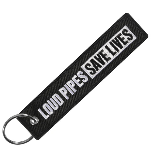 PREMIUM KEY TAG - LOUD PIPES (Black)