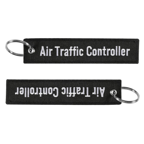 PREMIUM KEY TAG - AIR TRAFFIC CONTROLLER (Black)