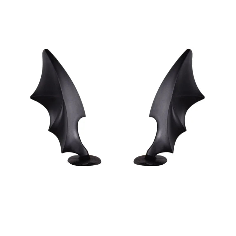 HELMET HORNS - BAT WINGS